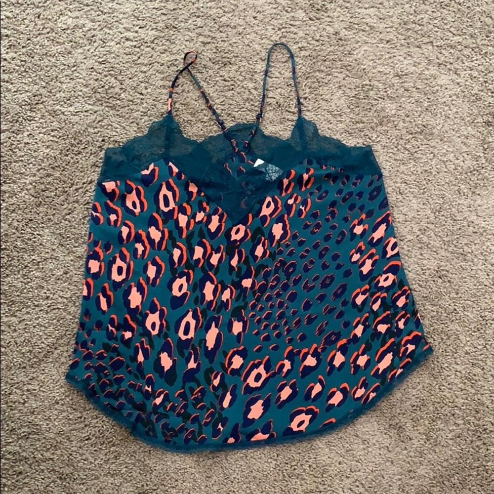 Leopard Lace Tank
